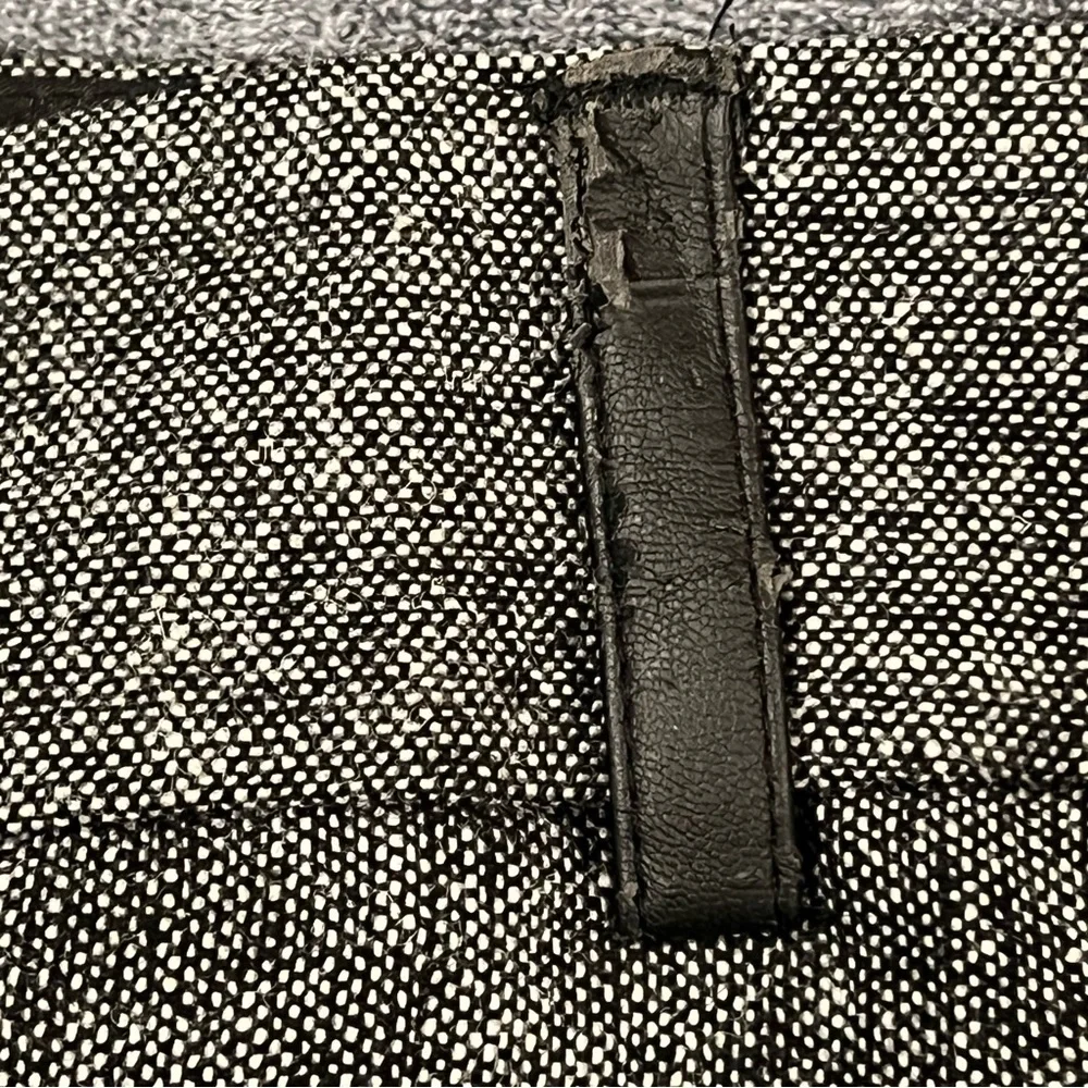 Dahlia wool blend black Heather lined pants  belts loops pockets woman’s 6P - Picture 11 of 15